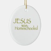 JESUS was gekozen Keramisch Ornament (Rechts)