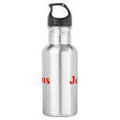 JESUS WATERFLES  (Achterkant)