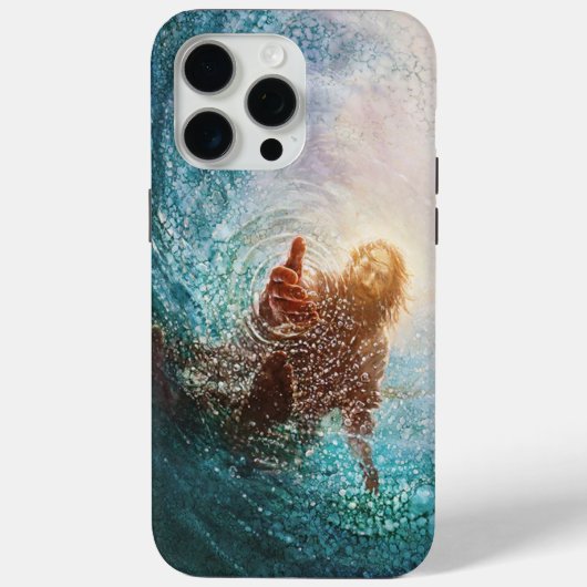Jesus wave phone case (Achterkant)