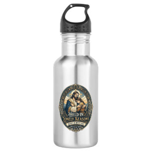 Jesus Weduwe Weduwnaar Aanmoediging Vintage T-shir Waterfles