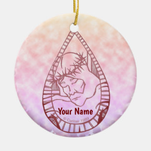 Jesus Weende Keramisch Ornament