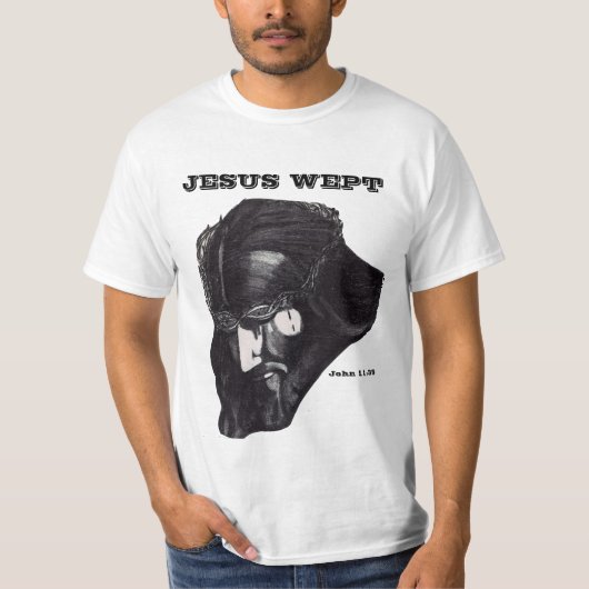 JESUS WEPT t-shirt (Voorkant)