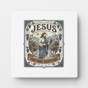 Jesus Wijngaard Druivenrank Jezus Wijngaard Druive Fotoplaat