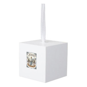 Jesus Wijngaard Wijnstok Jesus Wijngaard Wijnstok Kubus Ornament