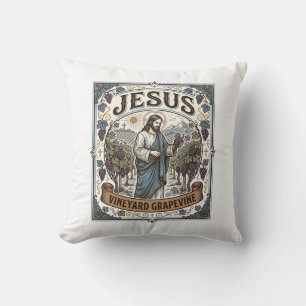 Jesus Wijngaard Wijnstok Jesus Wijngaard Wijnstok Kussen