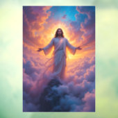 Jesus Window Cling Raamsticker (Vel 3)