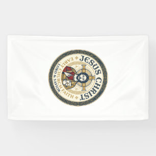 Jesus Woestijnvaders Oud Christelijk T-Shirt Ins Spandoek