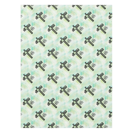 Jesus Word Art Tafelkleed (Voorkant)