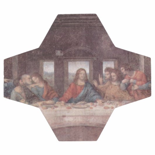 Jésus "Yeshua" La Dernière Cène, Léonard de Vinci (Plat)
