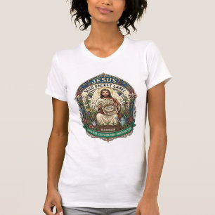 Jesus Zaadpakket Label Jezus Zaadpakket Christelij T-shirt