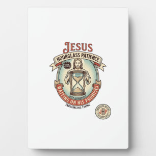 Jesus Zandloper Geduld Jesus Zandloper Geduld Fotoplaat