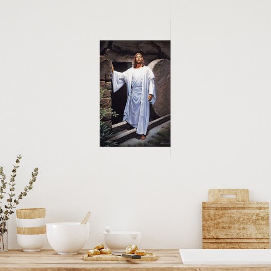 jesusdeur poster (Keuken)