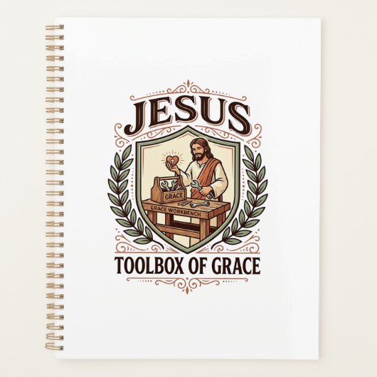 Jesustools van genade Jezus Toolbox Genade Christi Planner (Voorkant)