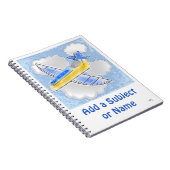 Jet Airplane Notitieboek (Rechterzijde)