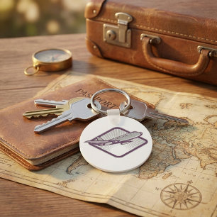 Jet Airplane Sleutelhanger