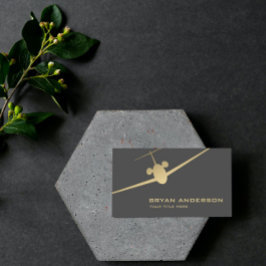 Jet Airplane Visitekaartje