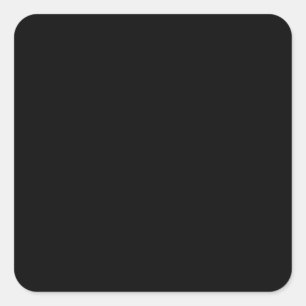 Jet Black Design - personaliseer met tekst, foto, Vierkante Sticker