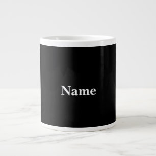 Jet Black personaliseren met naam Extra Grote Beker