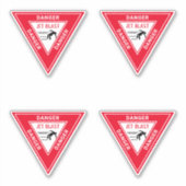 Jet Blast Sticker (Voorkant)