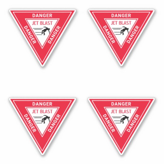 Jet Blast Sticker (Voorkant)