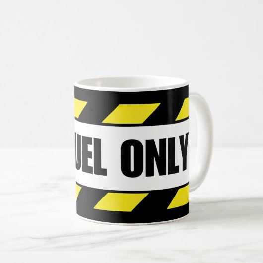 Jet Carburant seulement café Mug (Devant droit)
