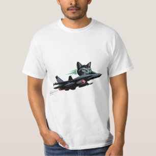 Jet Cat Pilot - Futuristische Feline Flight T-shir T-shirt