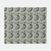 Jet de couverture d'ouatine de chiens (Devant (Horizontal))