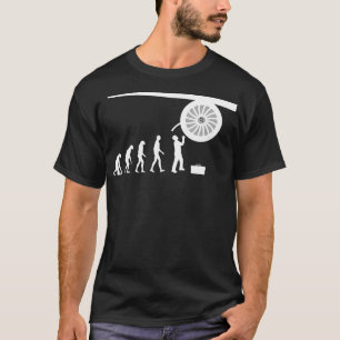 Jet Engine Afbeelding vliegtuigmonteur T-shirt