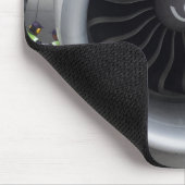 Jet Engine Mousepad Muismat (Hoek)