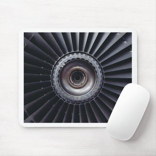 Jet Engine Muismat (Met muis)