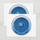 Jet Engine Save The Date (Voorkant / Achterkant)
