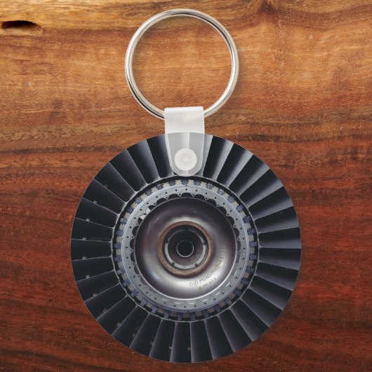 Jet Engine Sleutelhanger (Voorkant)