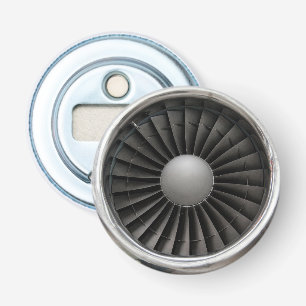 Jet Engine Turbine Fan Button Flesopener