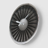 Jet Engine Turbine Fan Grote Klok (Hoek)