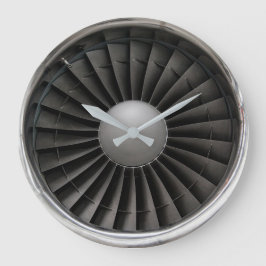 Jet Engine Turbine Fan Grote Klok