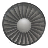 Jet Engine Turbine Fan Hockey Puck (Voorkant)