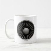 Jet Engine Turbine Fan Koffiemok (Links)