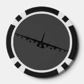 Jet fantôme jetons de poker (Verso)