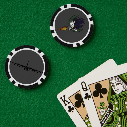 Jet fantôme jetons de poker (Table de poker (double))