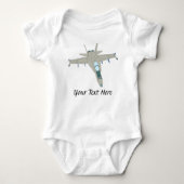 Jet Fighter F18 Hornet Design Romper (Voorkant)