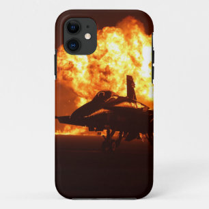 Jet Fighter Flames iPhone 11 Hoesje