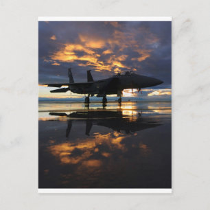 Jet Fighter Vliegtuig Pilot Wings Destiny Briefkaart