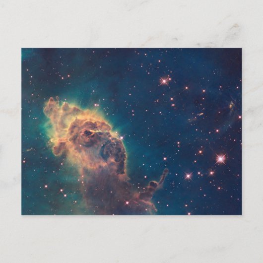 Jet in Carina-nevel ansichtkaart Briefkaart (Voorkant)