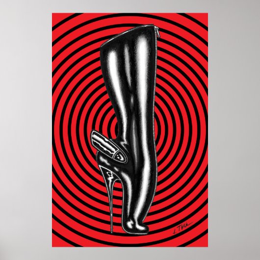 Jet Latex™/Jet Boot Poster (Voorkant)