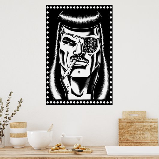 Jet Latex™/Studs/Large Poster (Cuisine)