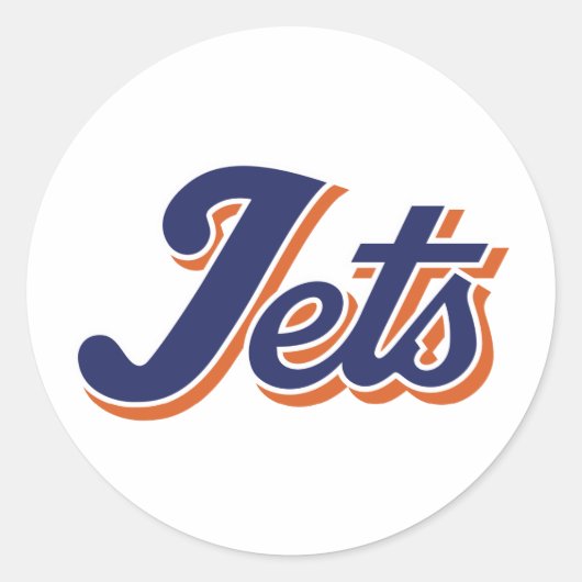 Jet Life Ronde Sticker (Voorkant)