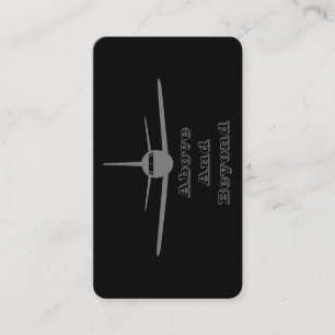 Jet Liner boven en buiten Informatiekaartje