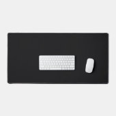 Jet noir couleur solide (Clavier et souris)