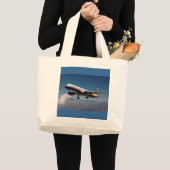 Jet over LA Grote Tote Bag (Voorkant (product))