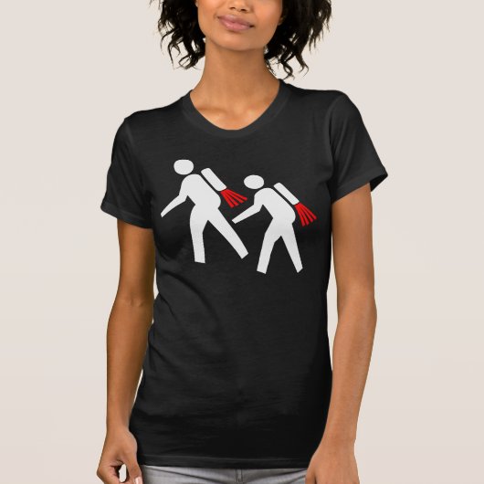 Jet Pack Hikers of the Future T-shirt (Voorkant)
